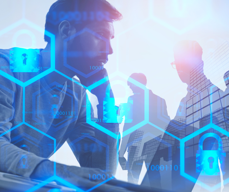 Mężczyzna w tle z bazy danych.