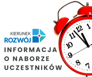 czerwony budzi z informacją o naborze