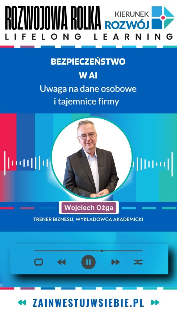 Okładka rolki z wypowiedzią Wojciecha Ożgi